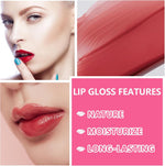 Dragon Ranee 6PCS Watery Lip Tint Stain Set | Long-Lasting Waterproof Lip Tint