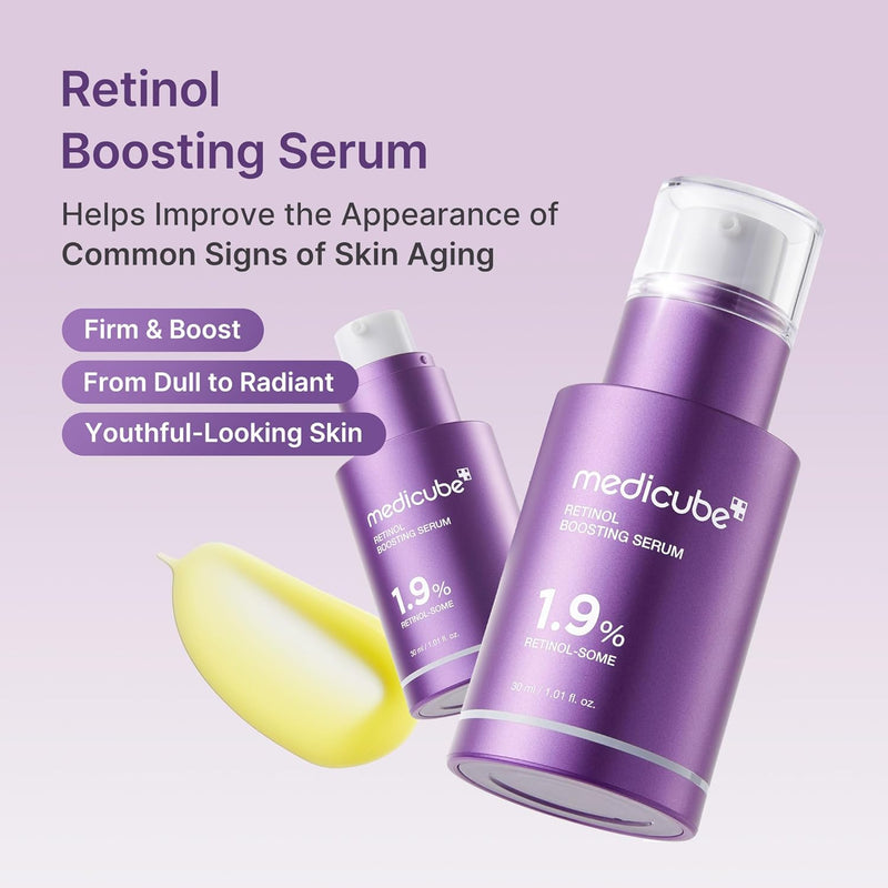 Medicube Retinol NMN Boosting Korean Face Serum 30ml