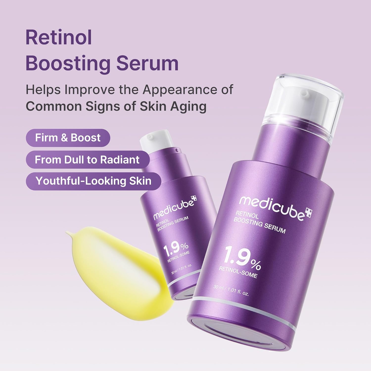Medicube Retinol NMN Boosting Korean Face Serum 30ml