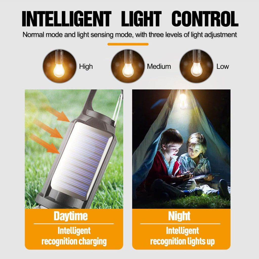 Portable LED Camping Lantern – Waterproof Rechargeable Light