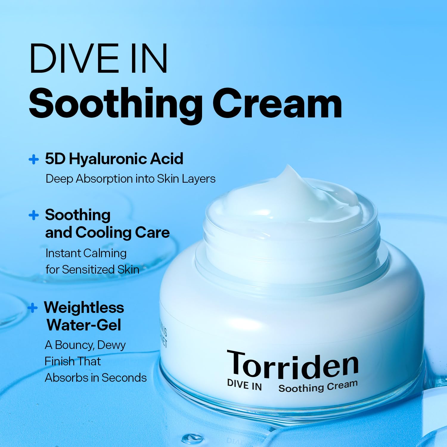 Torriden DIVE-IN Hyaluronic Acid Soothing Cream