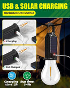 Portable LED Camping Lantern – Waterproof Rechargeable Light