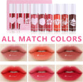 Dragon Ranee 6PCS Watery Lip Tint Stain Set | Long-Lasting Waterproof Lip Tint