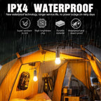 Portable LED Camping Lantern – Waterproof Rechargeable Light