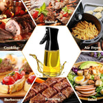 Glass Oil Sprayer Bottle for Kitchen 220ml