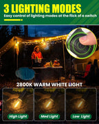 Portable LED Camping Lantern – Waterproof Rechargeable Light