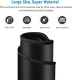 Keyboard Shortcut Extended Desk Mat – Large Gaming & Office Mouse Pad