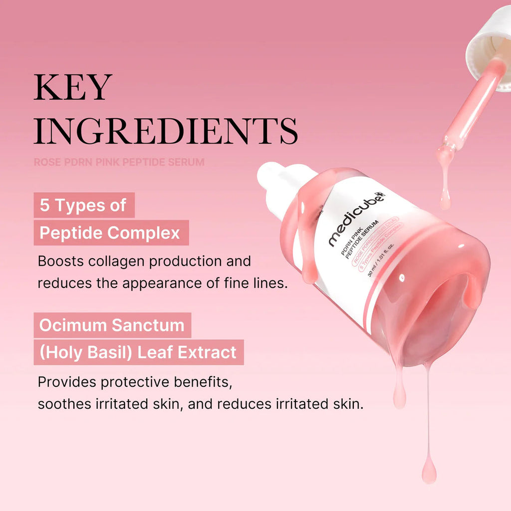 Medicube – PDRN Pink Peptide Serum 30ml