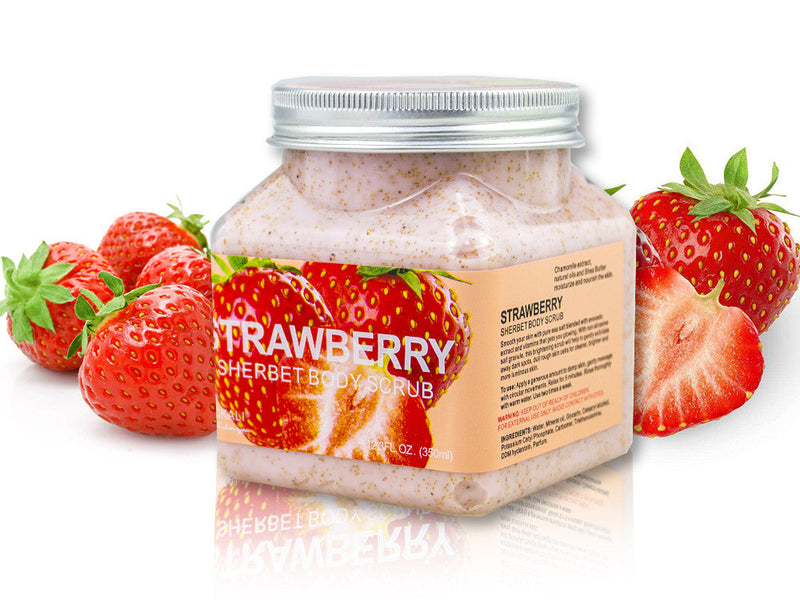 WOKALI Strawberry Sherbet Body Scrub 350ml WKL592