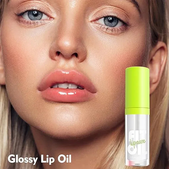 SIHEGLAN Fat Oil Lip Oil – High Shine Hydrating Lip Gloss | Deep Moisturizing, Plumping, Long-Lasting, Non-Sticky Lip Care for Soft, Smooth & Glossy Lips