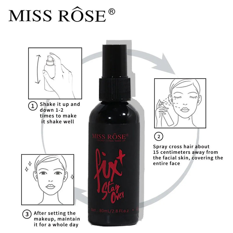 Miss Rose Waterproof Makeup Fixer Spray 80ml