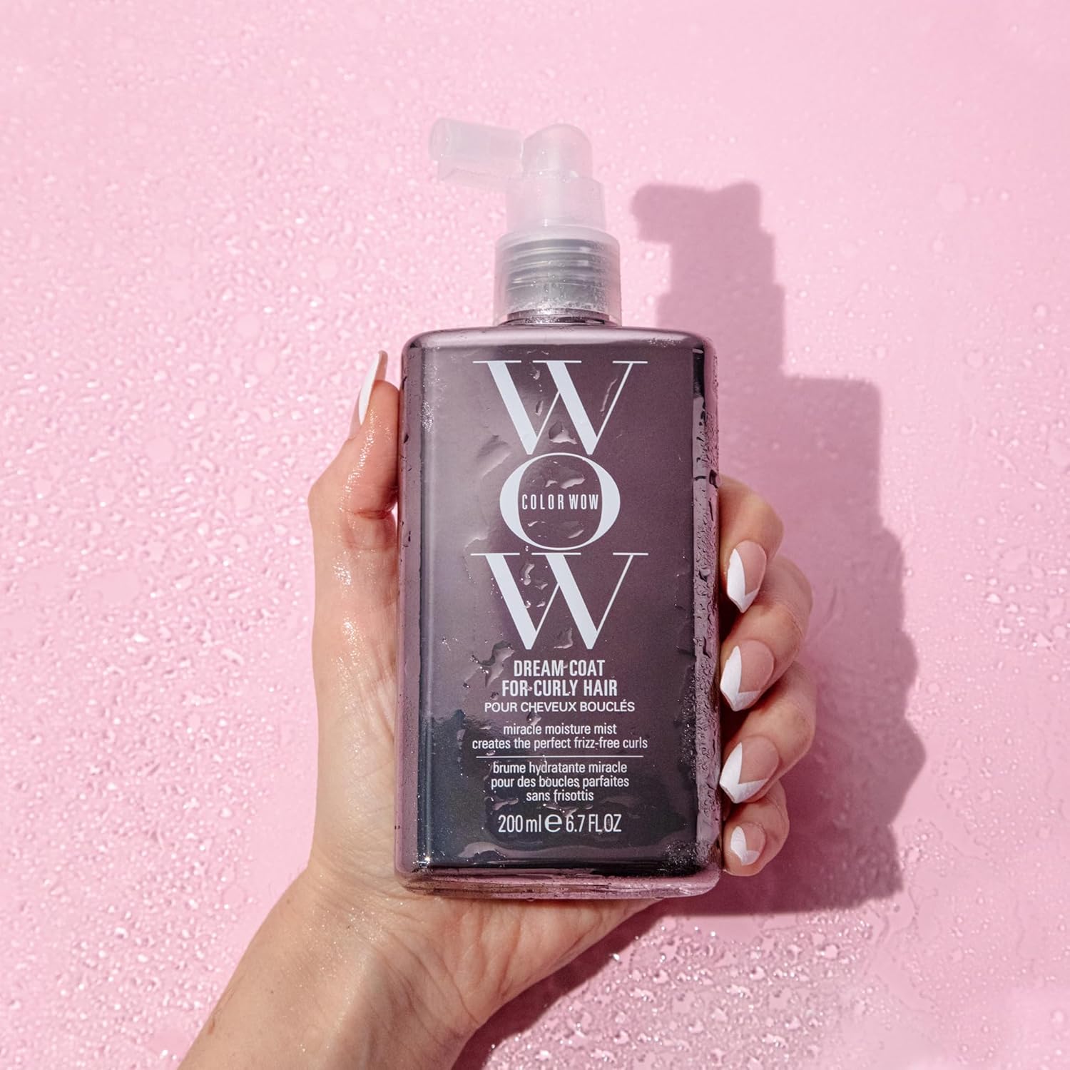 Color Wow Dream Coat for Curly Hair – Anti-Frizz Leave-In Spray