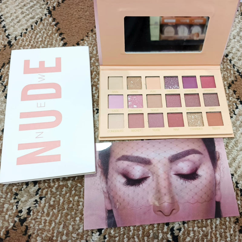 Nude Eyeshadow Palette - 18 Colors