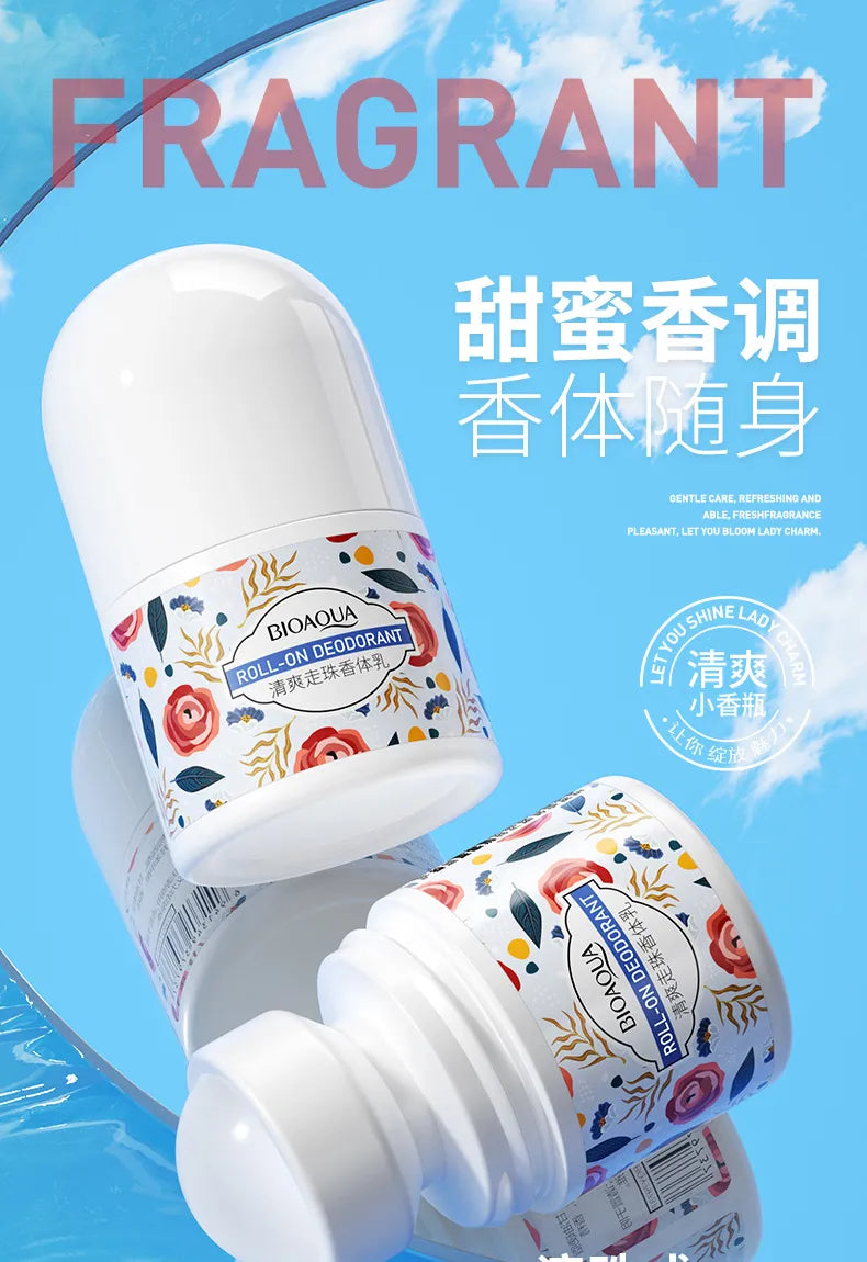 BIOAQUA Herbal Scent Roll-On Body Deodorant 30gm