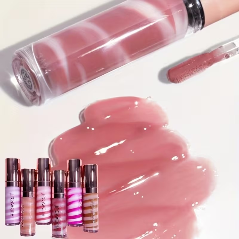 Hudamoji Marbled Lip Gloss – 6ml