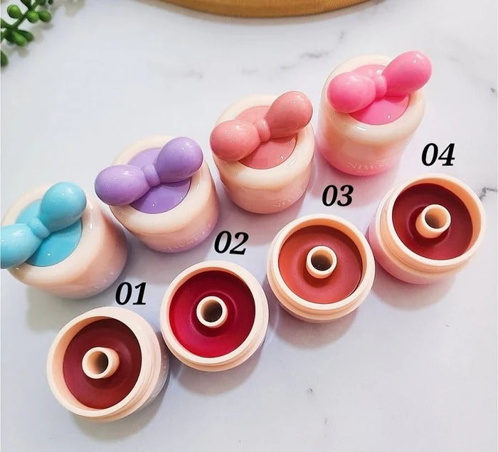 Mocallure Korean Bow Knot Lip Mud Long Lasting