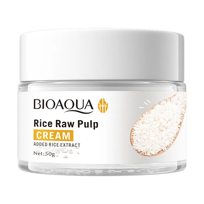 BIOAQUA Rice Raw Pulp Moisturizing Face Cream 50g