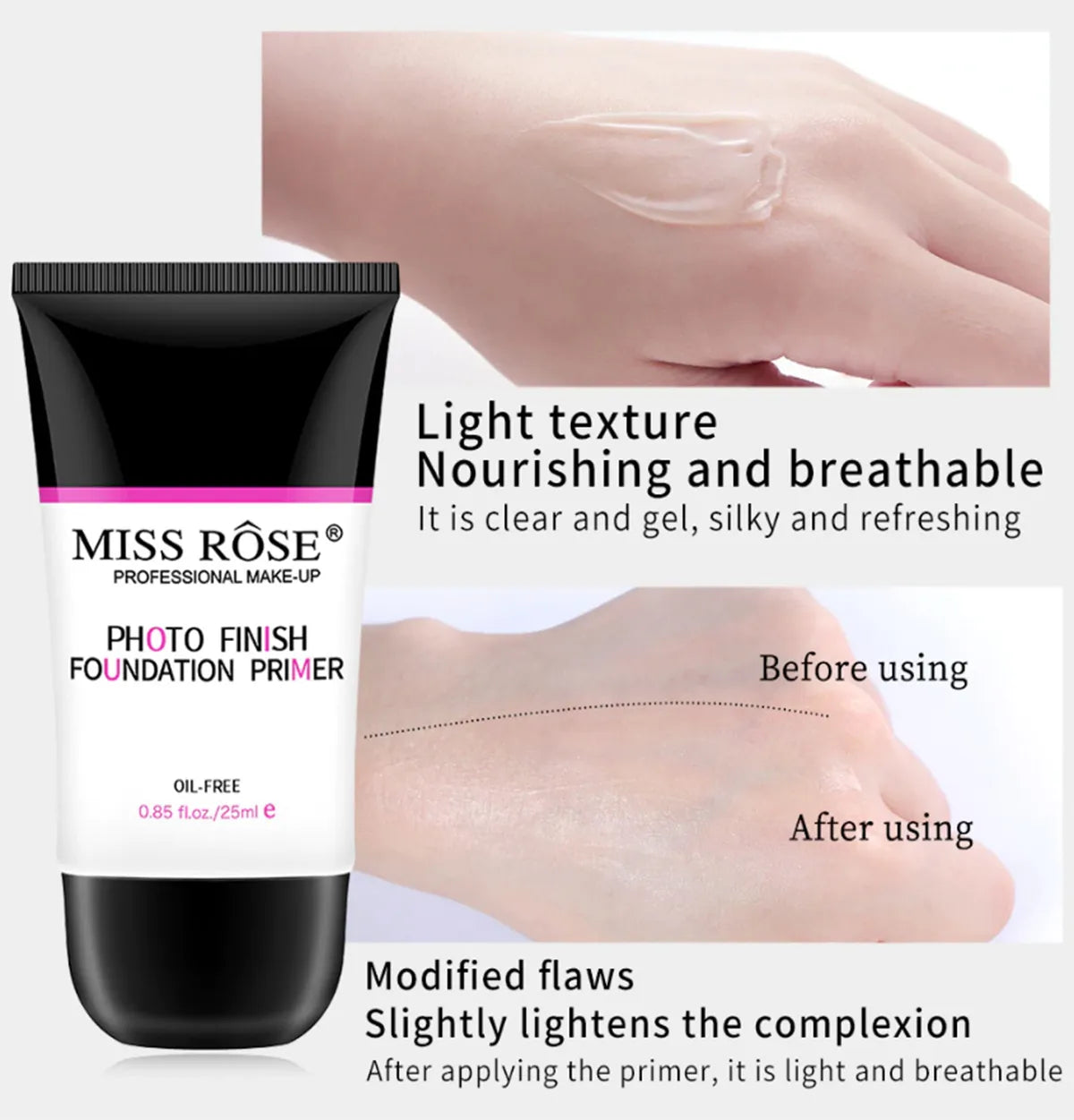 Miss Rose Photo Finish Oil Control Primer
