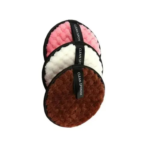 Reusable Microfiber Makeup Remover Pads Face Cleaning