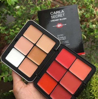 Carla Secret 2-in-1 Blush & Contour Creamy Palette