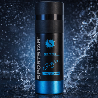SPORTSTAR 24/7 Fresh Perfume Body Spray Deodorant 150ml
