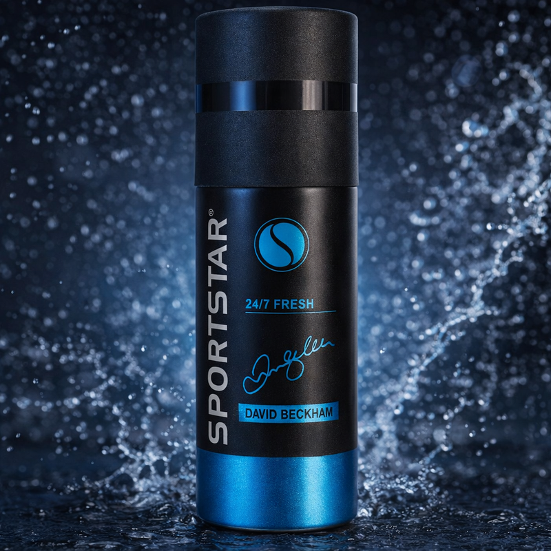 SPORTSTAR 24/7 Fresh Perfume Body Spray Deodorant 150ml