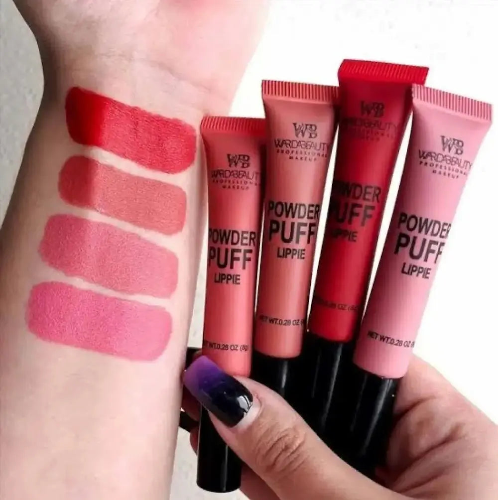 WARDA BEAUTY Powder Puff Blush – Pack of 4