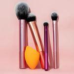 Real Techniques Everyday Essentials Makeup Brush Set & Sponge – 5PC