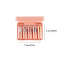 Dragon Ranee Mini Eyeshadow Stick Set 5PCS - Waterproof Long-Lasting Glitter Shimmer Cream Eyeshadow Makeup Kit, Highly Pigmented Eye Shadow Sticks for Women