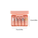 Dragon Ranee Mini Eyeshadow Stick Set 5PCS - Waterproof Long-Lasting Glitter Shimmer Cream Eyeshadow Makeup Kit, Highly Pigmented Eye Shadow Sticks for Women