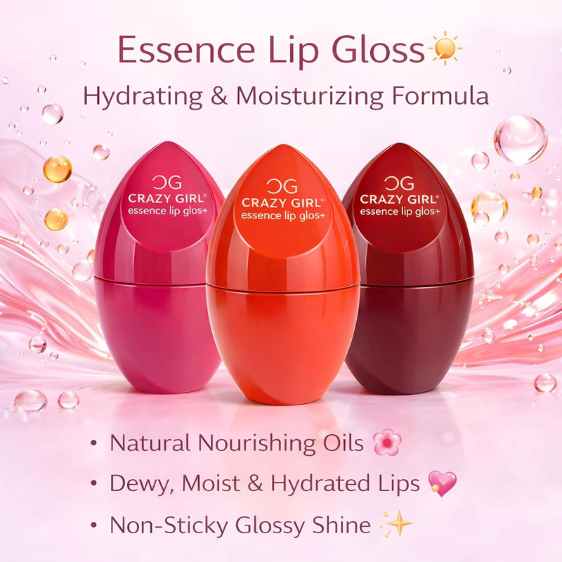 Crazy Girl Lip Gloss Set | Long Lasting Hydrating Tint
