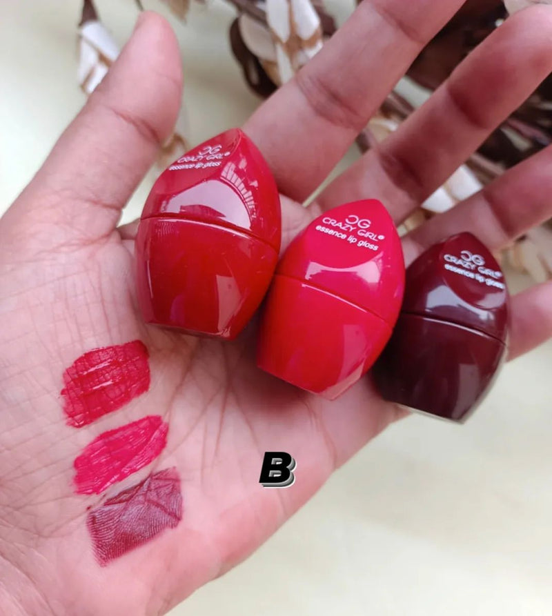 Crazy Girl Lip Gloss Set | Long Lasting Hydrating Tint