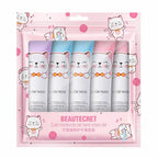 LUOFMISS Pack Of 5 Cat Hand Cream Set 30g