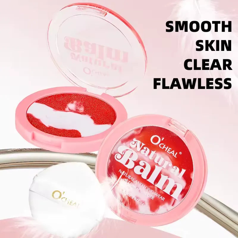 O'cheal Natural Balm Natural and Long-Wear Setting Powder