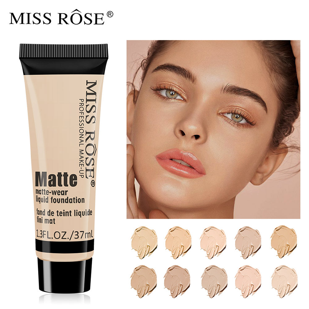 Miss Rose Long Lasting Soft Matte Foundation 37ml