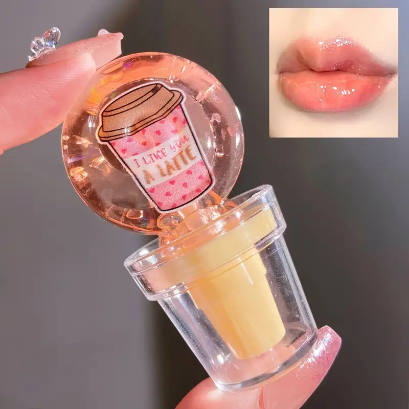 HUDAMOJI Cartoon Fruity Lip Gloss Set for Kids – Cute Moisturizing Balm
