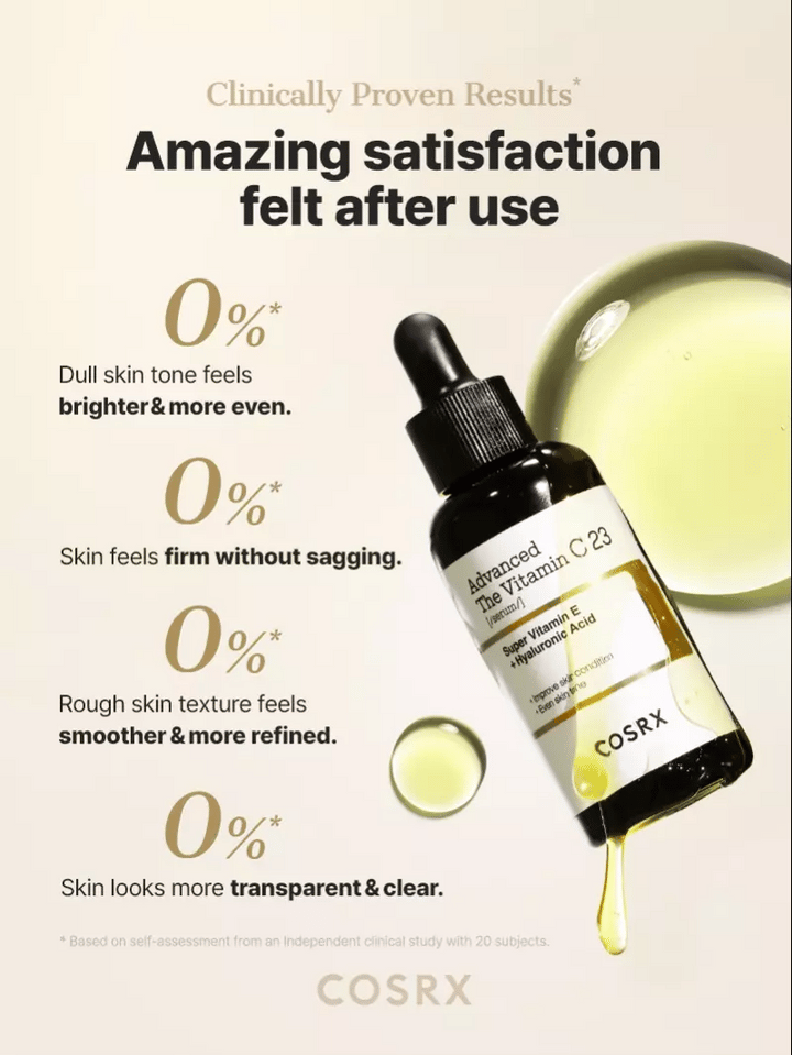 COSRX Pure Vitamin C 23% Serum – Brightening Korean Skincare