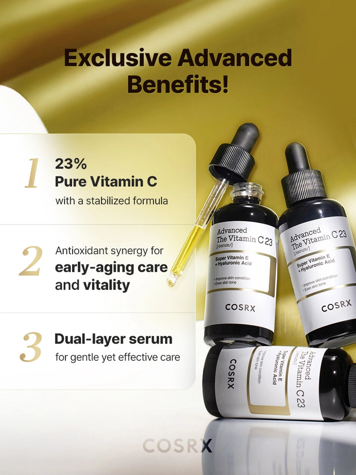 COSRX Pure Vitamin C 23% Serum – Brightening Korean Skincare