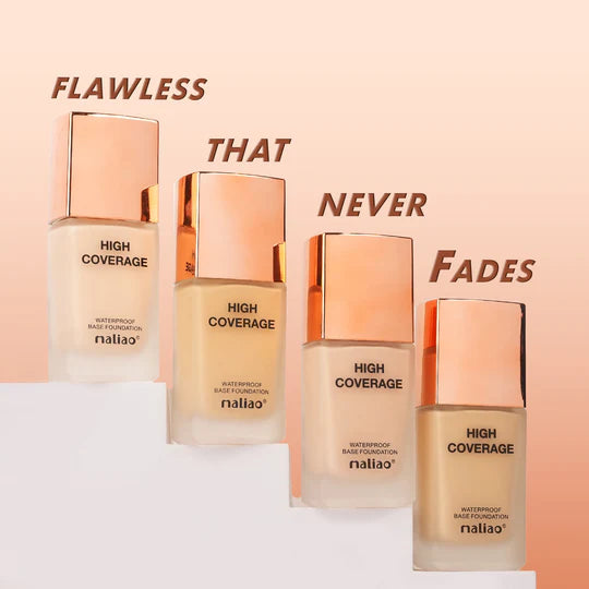Maliao High Coverage Waterproof Base Foundation Flawless All-Day Glam