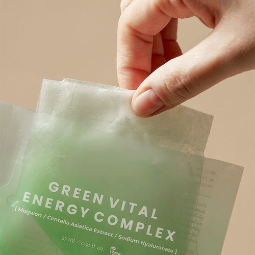 AXIS-Y Mugwort Green Vital Energy Complex Sheet Mask 5 pc pack