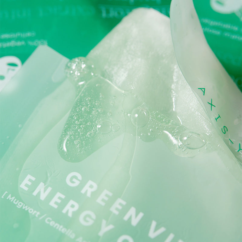 AXIS-Y Mugwort Green Vital Energy Complex Sheet Mask 5 pc pack