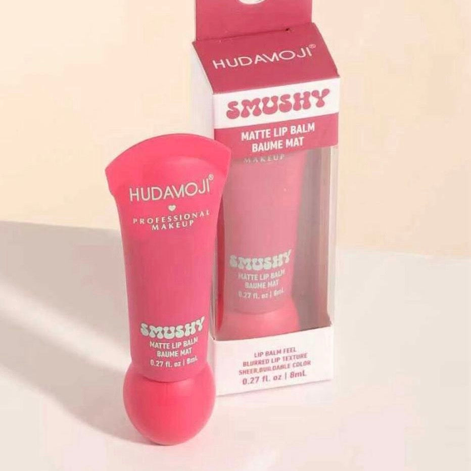 Hudamoji Smushy Matte Lip Balm Tint Set 6PCS