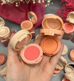 Hudamoji 3-in-1 Blusher & Highlighter