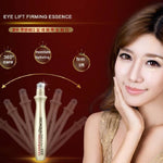 BIOAQUA Roll On Eye Essence Serum with Cooling Metal Roller for Dark Circles, Puffiness, Eye Bags & Fine Lines