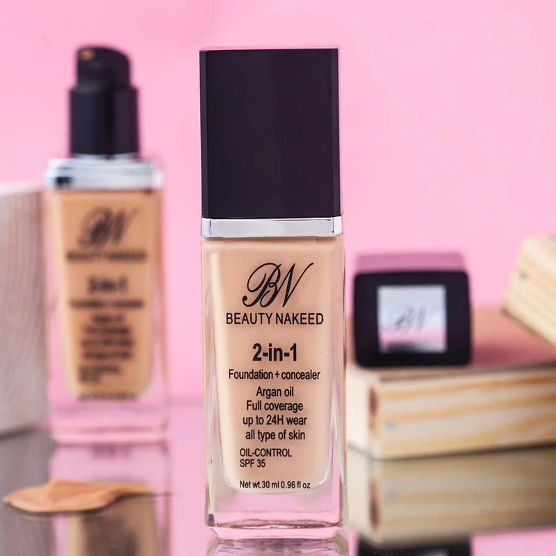 BN Beauty Nakeed 2-in-1 Foundation & Concealer 30ml
