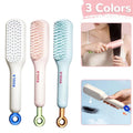Self-Cleaning Anti-Static Hair Brush with Scalable Rotating Lifting and Massage Comb