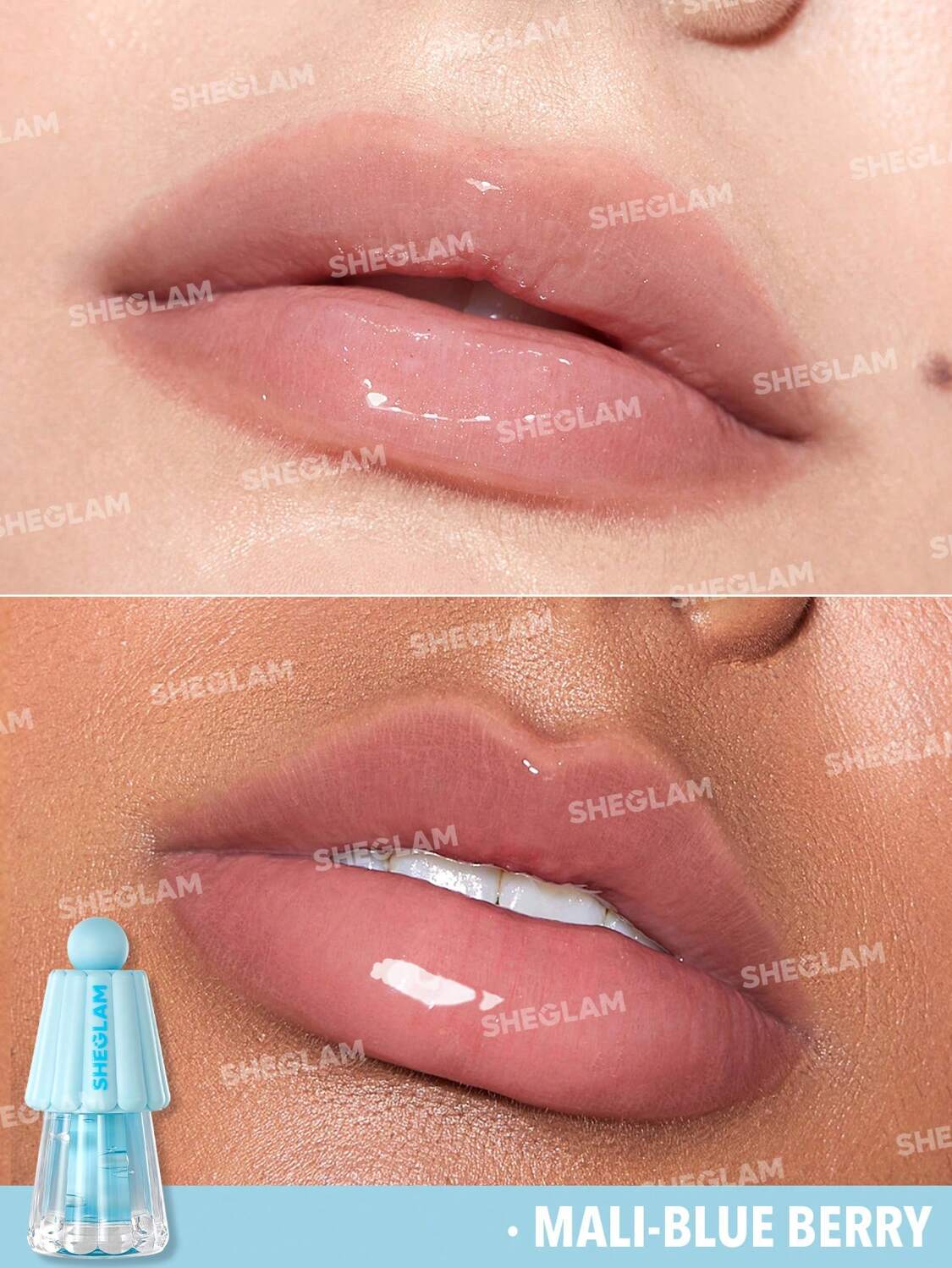 SHEGLAM Jelly Wow Hydrating Lip Oil 5PCS Set – Glossy Lip Gloss