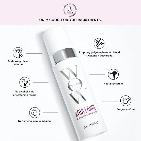 Color Wow Xtra Large Bombshell Hair Volumizing Mousse 195ml
