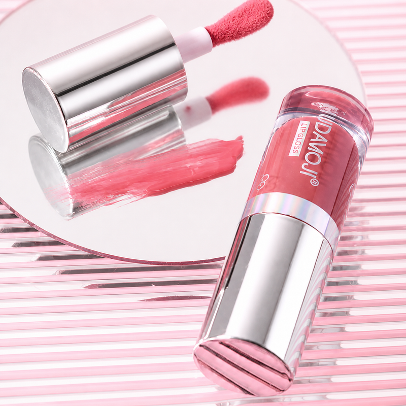 Hudamoji Shine Lip Gloss | High Shine Glossy Finish