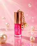 Miss Fon Pearl Keychain Lip Gloss - Glitter Shiny Hydrating Lip Oil